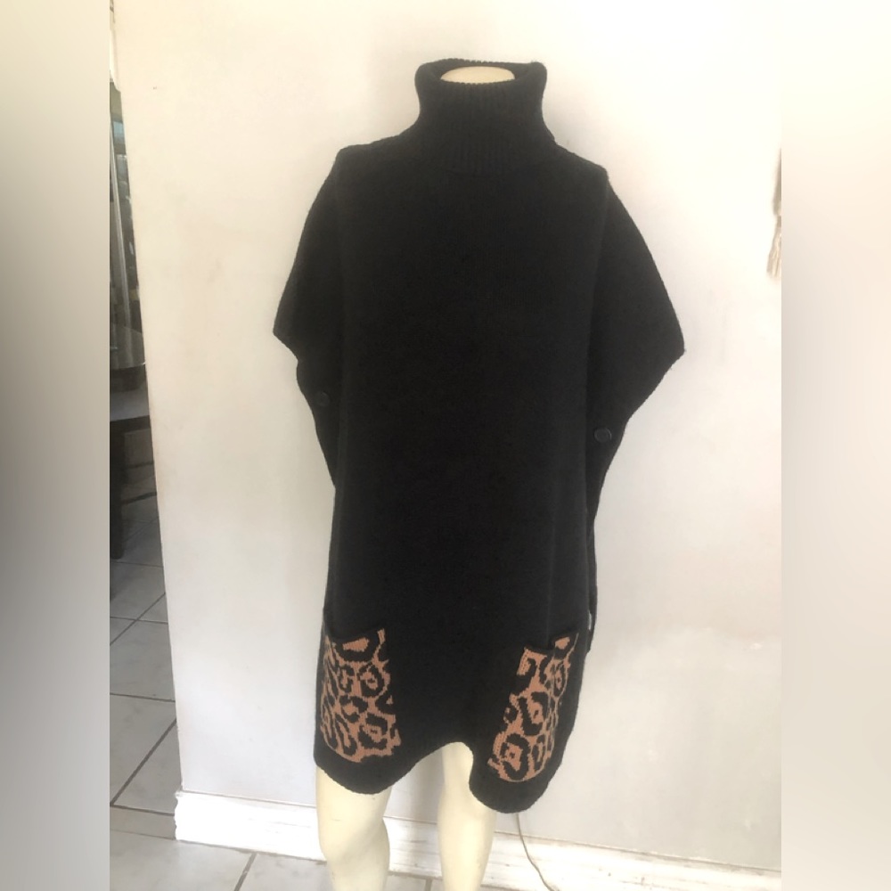 Arianna by Howard Sweater Poncho Shrug